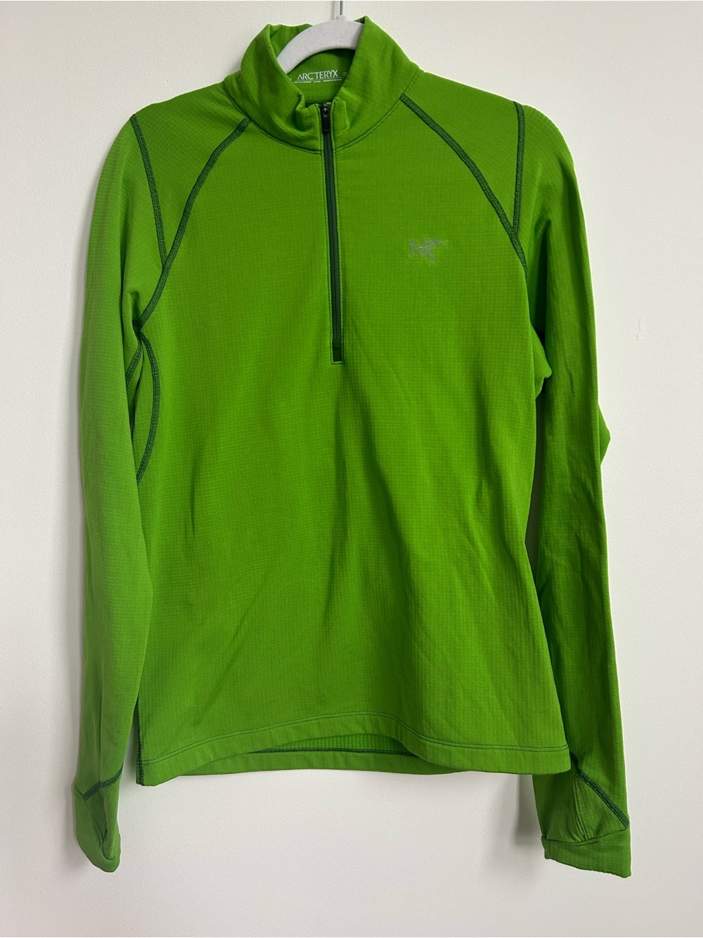 Arc'teryx lime green mens sweater pullover M
